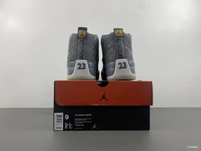 Cheap mens AIR 12 GREY